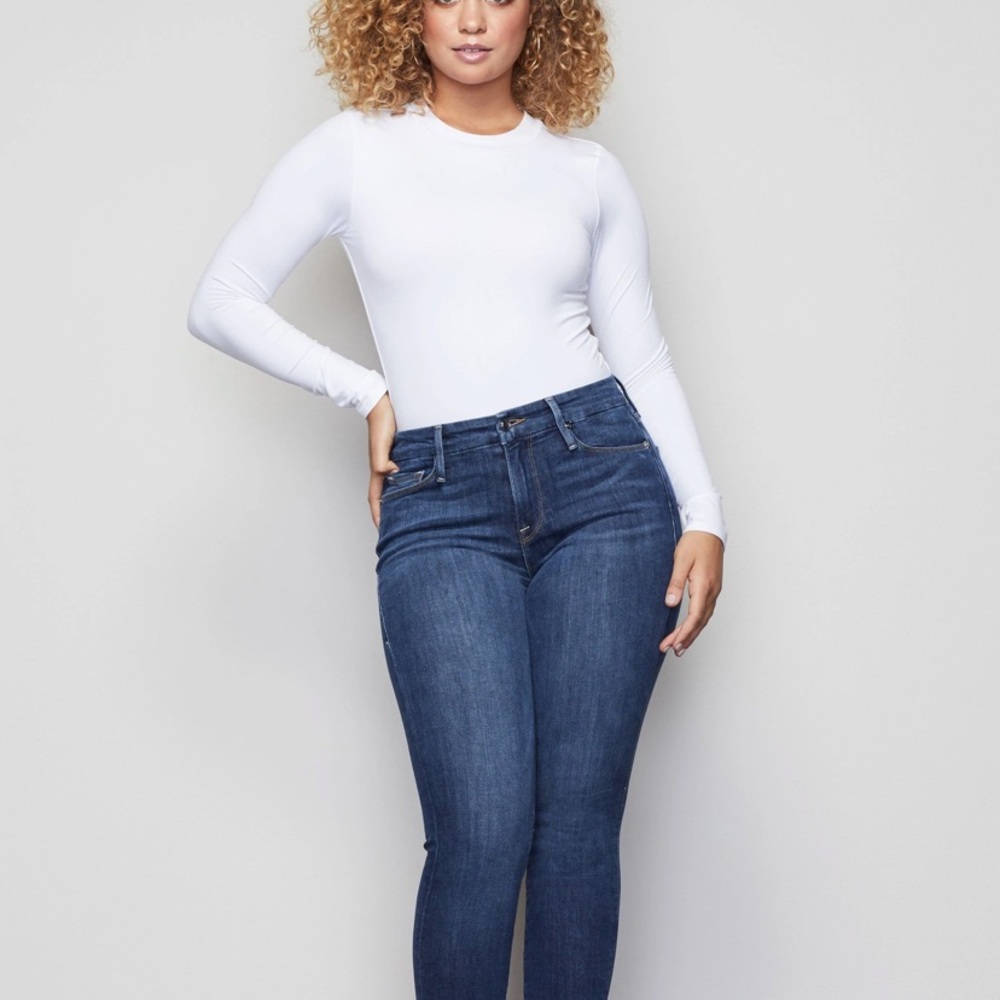Available - Good American long sleeved bodysuit